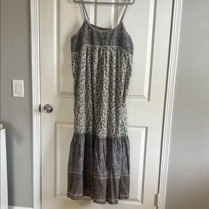 Floral Patterned Maxi Dress